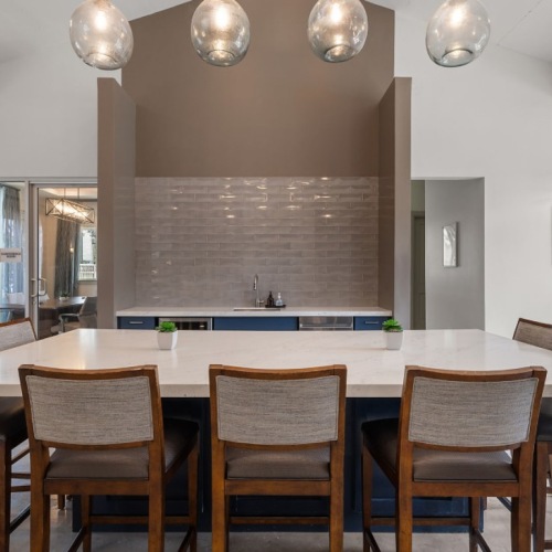 large table with chairs